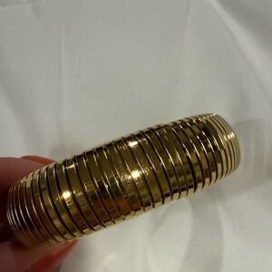 Gold-Tone Coil Bangle Bracelet - 20mm only